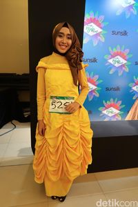 Foto: Ada Belle 'Beauty and the Beast' di Audisi Sunsilk Hijab Hunt Bandung