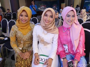 Persiapan Peserta di Hari Kedua Audisi Sunsilk Hijab Hunt Bandung 2017