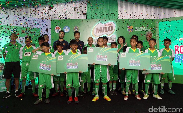 5 Pemain Terbaik MILO Football Championship Dikirim ke Barcelona