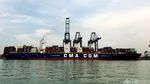 Kapal CMA-CGM Otello Berlabuh di Priok