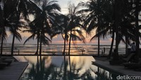 Apabila menginap di Seeds Resort yang dimiliki warga Prancis, traveler bahkan bisa menyaksikan pemandangan seperti ini. Rote memang luar biasa (Melisa/detikTravel)
