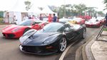Rayakan Ultah ke-70, Ratusan Ferrari Kumpul di BSD