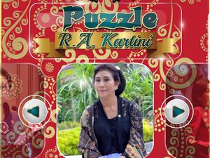 Tiga Menteri Jadi Model Game Kartini Bikinan Bocah 10 Tahun