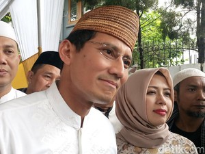 Sandiaga akan Sumbangkan Gajinya Sebagai Wagub untuk Kaum Dhuafa