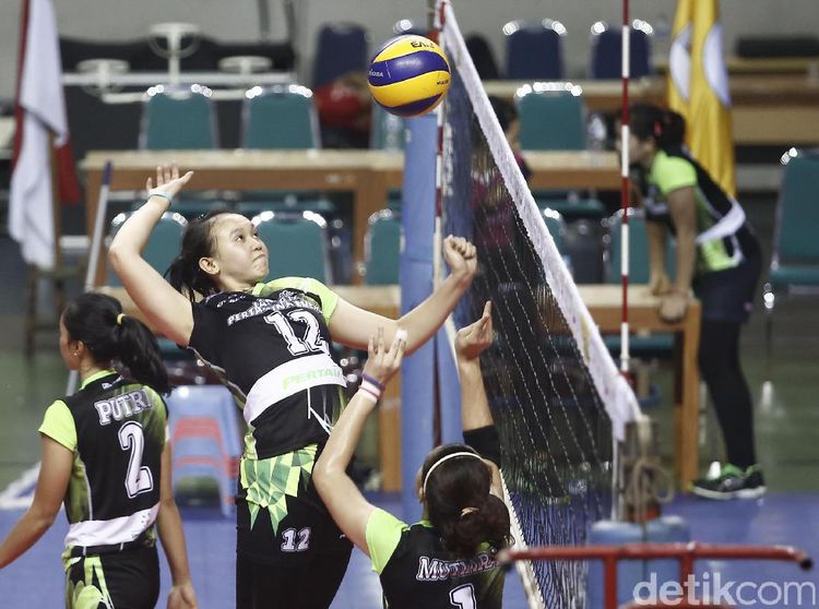 Jelang Final Proliga, Tim Voli Putri Pertamina Energi Berlatih Keras