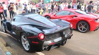 Khusus untuk mobil LaFerrari Aperta akan dikemudikan oleh pebalap yang berkompetisi di GT Races untuk Ferrari yaitu Toni Vilander. Foto: Dadan Kuswaraharja