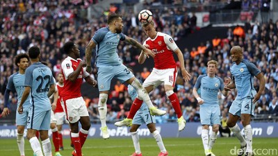 Drama dan Keseruan di 5 Pertemuan Terakhir City dan Arsenal