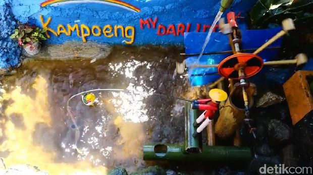Cantiknya Kampung My Darling di Kaki Gunung Cikuray Garut
