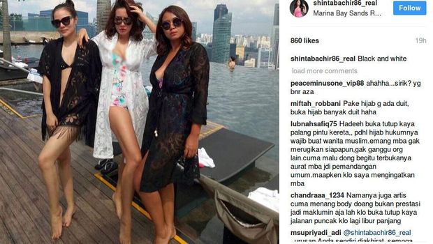Kondisi Julia Perez Mulai Membaik, Shinta Bachir Pamer Foto Seksi