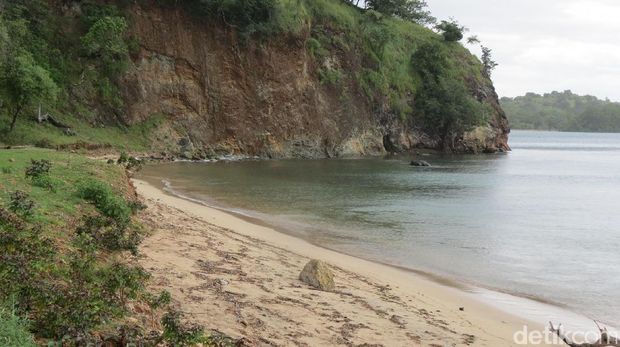 Serasa pantai pribadi (Fitraya/detikTravel)
