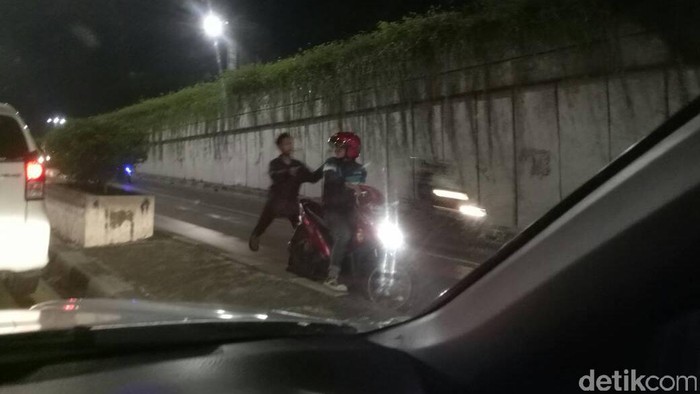 Awas! Underpass Kemayoran Arah Pasar Baru Rawan Jambret