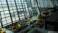 Terminal 3 memiliki kapasitas untuk menampung sebanyak 25 juta orang per tahun.