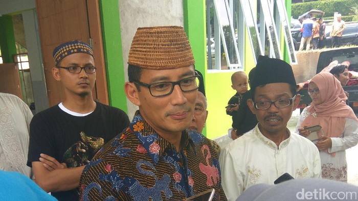 Telat Datang Acara, Sandi: Saya Tadi Diminta Dampingi Wapres