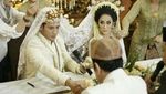 Ekspresi Bahagia Tarra Budiman di Momen Pernikahannya
