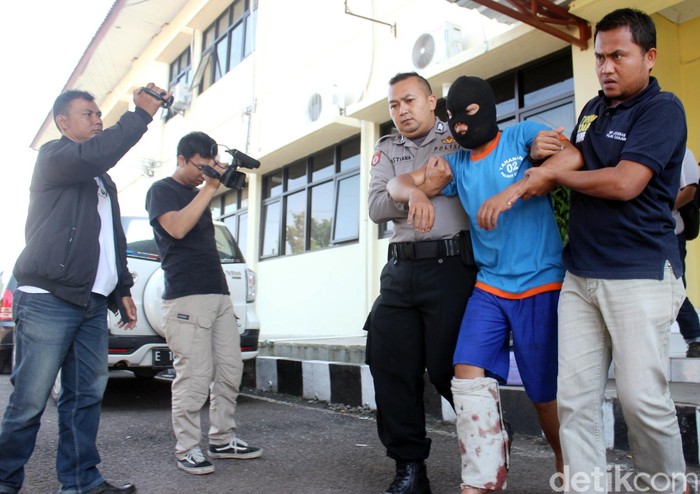 Curi Motor dan Perkosa Mahasiswi, 2 Begal Didor Polres Cianjur