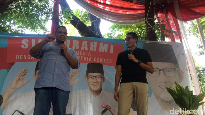 Cerita Anies-Sandi soal Serunya Kampanye Diliput Media
