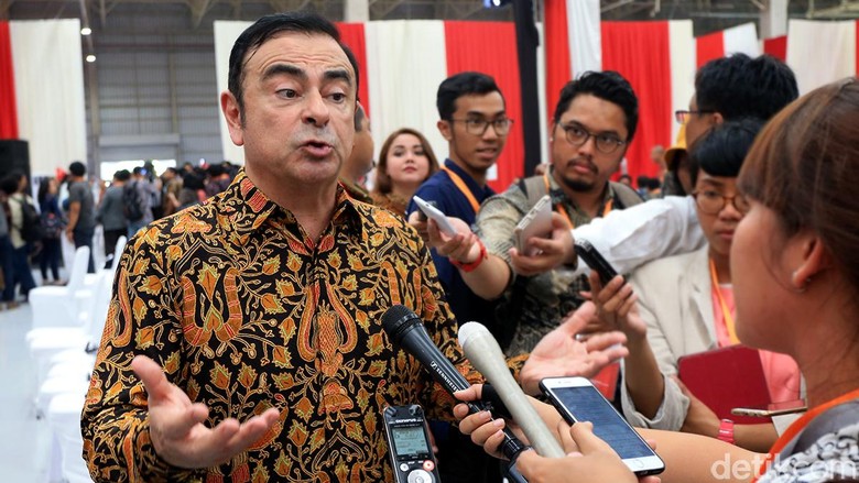 Carlos Ghosn. Foto: Ari Saputra Carlos Ghosn. Foto: Ari Saputra