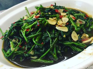 Resep Sayuran: Tumis Kangkung