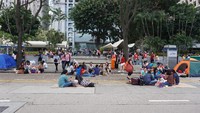 Karena Hong Kong adalah pulau kecil dengan penduduknya yang besar menyebabkan penuhnya semua destinasi wisata yang (Masaul/detikTravel)