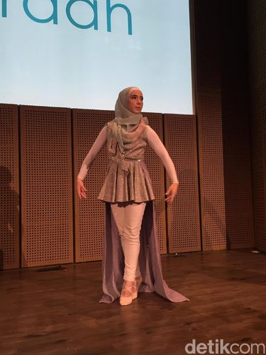 Cantiknya Stephanie Kurlow, Balerina Hijab Pertama Datang ke Jakarta