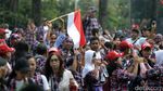 Massa Pro dan Kontra Ramaikan Sidang Ahok
