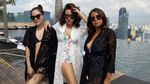 Shinta Bachir Kembali Tampil Seksi, Ekspresi Bahagia Tarra Budiman