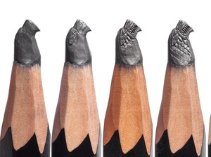 Ketika Iron Throne hingga Jon Snow Jadi Ukiran Mikro Pensil