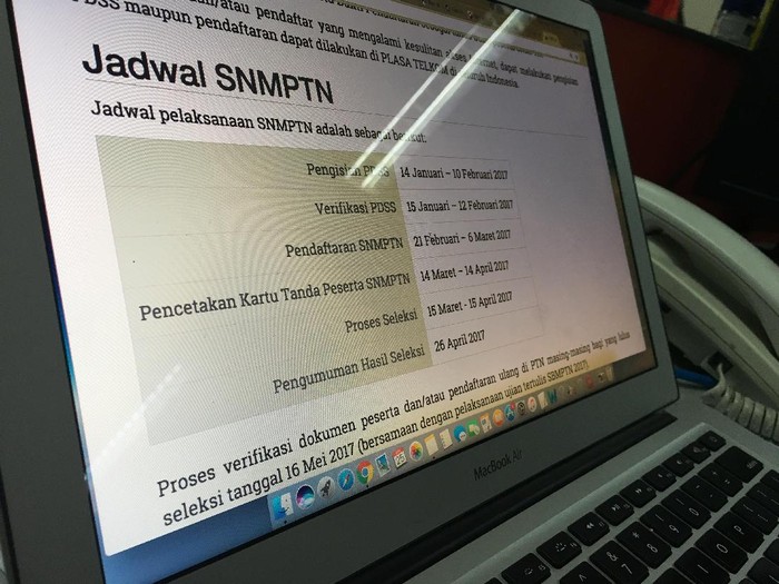 Jadwal SNMPTN