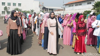 Audisi Hari Pertama Sunsilk Hijab Hunt 2017 Kota Bandung
