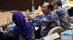 Komisi II Raker dengan KPU, Bawaslu dan Ombudsman