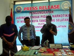 BNN Tangsel Ungkap Peredaran Sabu yang Dipasok dari Lapas