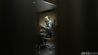 Kepala Bakamla Laksamana Madya Arie Soedewo bersaksi di sidang kasus suap proyek monitoring satellite dengan terdakwa Direktur Utama PT Merial Esa, Fahmi Darmawansyah, Rabu (26/4/2017).