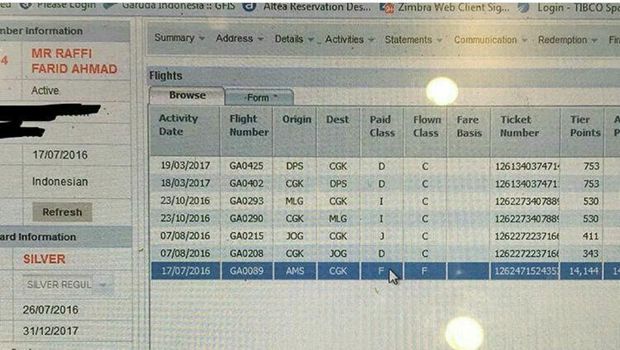 Beredar Bukti Baru Perjalanan Pulang Ayu Ting Ting dan Raffi dari Amsterdam