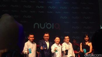Nubia membanderol M2 dengan harga Rp4,399 juta, M2 lite Rp2,799 juta, dan N1 lite Rp1,699 juta. Foto: detikINET/Agus Tri Haryanto