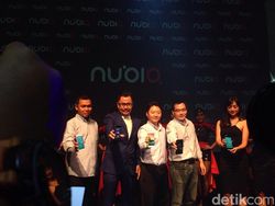 Trio Ponsel Emas Nubia Masuk Indonesia