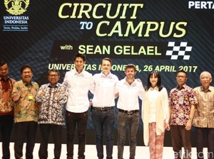Ketika Sean Gelael dan Pertamina Arden Masuk Kampus