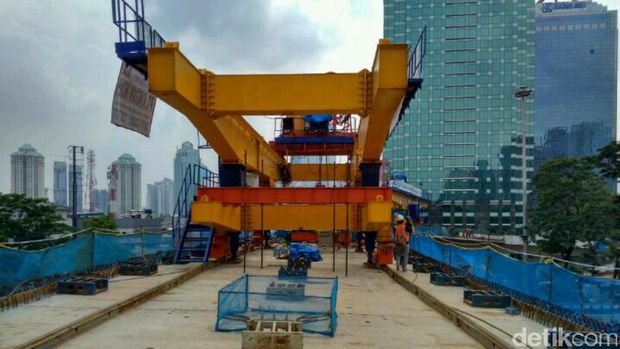 Melihat Simpang Susun Semanggi yang Telah Tersambung 100%