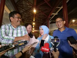 Sandiaga: Saya Baru Tahu Suara Pak Djarot Bagus Banget