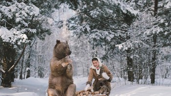 Dengan sedikit mozzarela atau kue manis dapat menyogok Stepan untuk membuka mulutnya dengan lebar untuk menunjukan sisi liarnya (Foto: Instagram/Olga Barantseva)