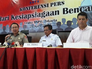 BNPB Luncurkan 3 Aplikasi untuk Deteksi Dini Potensi Bencana