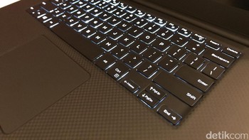 Terdapat GPU Nvidia Quadro M1200 4 GB. Foto: detikINET/Adi Fida Rahman