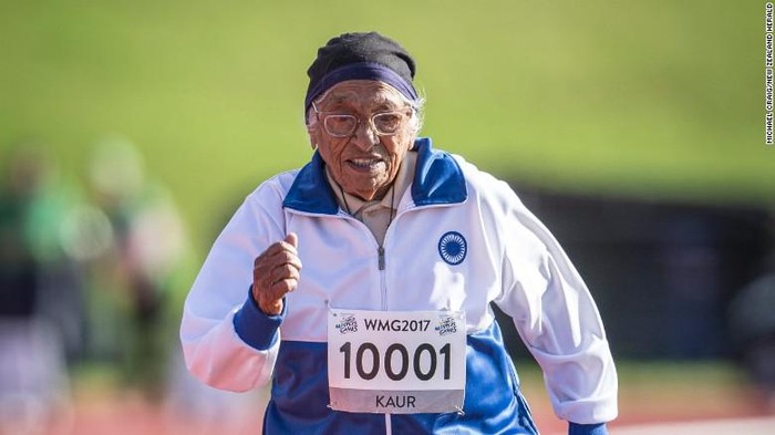 Hebat! Nenek 101 Tahun Ini Raih Medali Emas dalam Lomba Lari