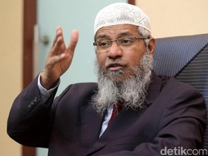7 Negara Bagian di Malaysia Larang Zakir Naik Beri Ceramah
