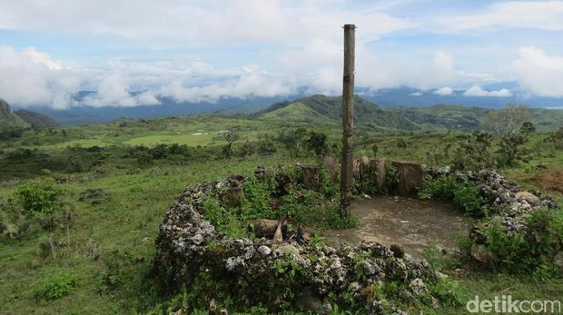 Tempat Penggal Kepala Bernuansa Mistis di Benteng Makes 