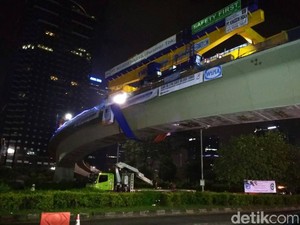 Jadi Ikon Baru Jakarta, Simpang Susun Semanggi Rampung 90%