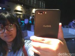 Trio Ponsel Emas Nubia Masuk Indonesia