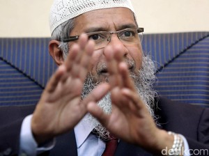 Diselidiki Kasus Provokasi, Zakir Naik Berjam-jam Diperiksa Polisi