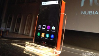 Tiga produk Nubia ini diantaranya, M2, M2 lite, dan N1 lite. Foto: detikINET/Agus Tri Haryanto