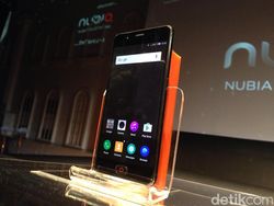 Trio Ponsel Emas Nubia Masuk Indonesia
