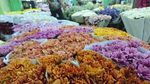 Warna-warni, Ini Pasar Karangan Bunga untuk Ahok